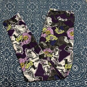 LuLaRoe Headless Horsemen Halloween Leggings